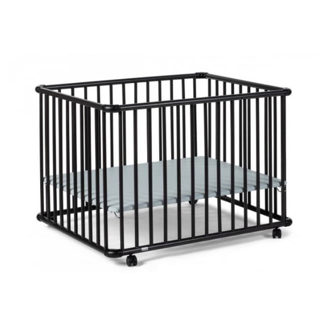 Parc BELAMI + fond reglable 76 x 97 x 71 Cadre Wenge Decor Vert d Eau vert <span itemprop=
