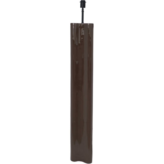 Lampadaire en bois élancé pour coin lecture Couleur châtaigne <span itemprop=