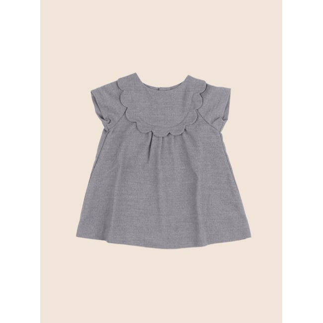 Robe - Très bon état gris <span itemprop=
