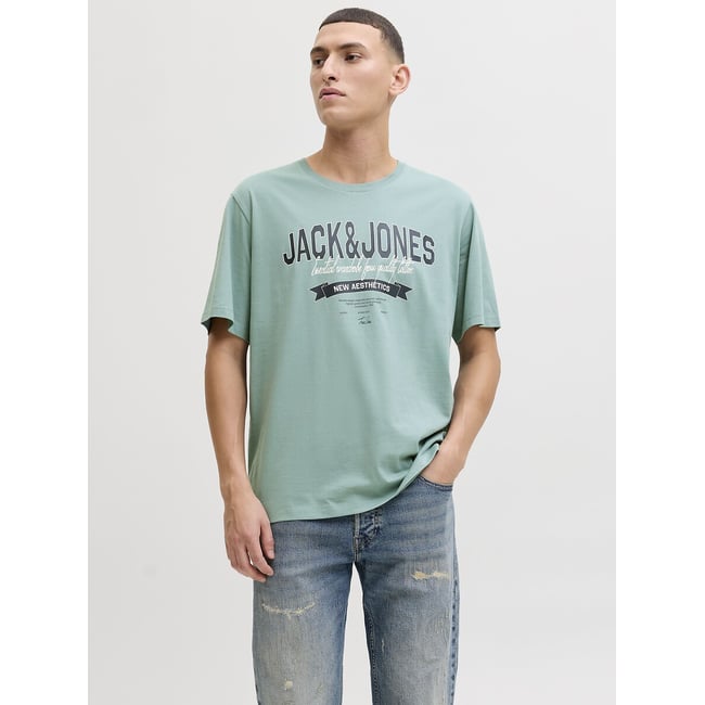 Футболка мятный JACK & JONES