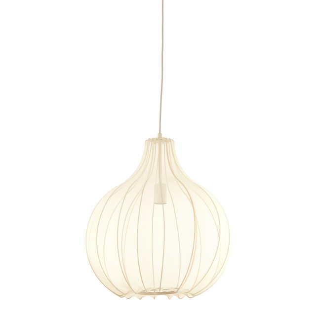 Lampe Suspendue Textiles ELATI Couleur sable <span itemprop=