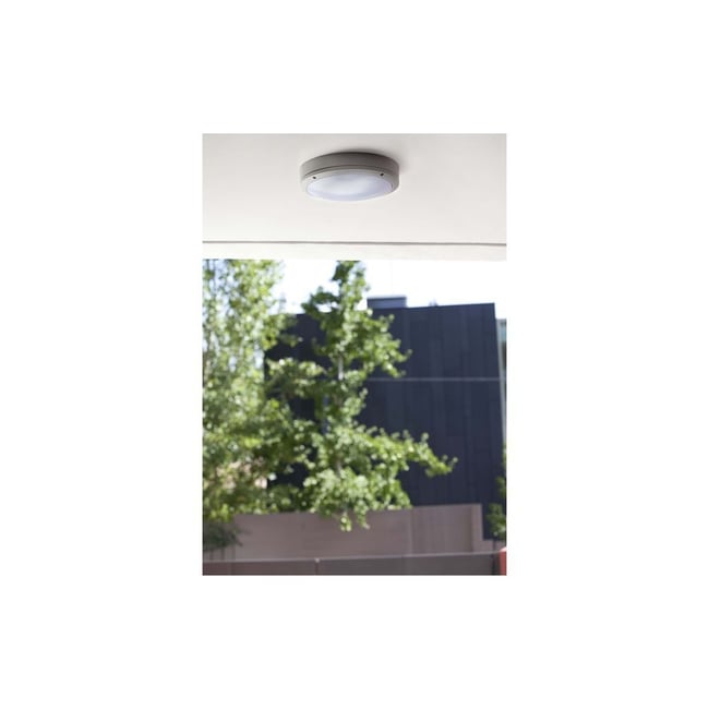 Plafonnier    YEN Couleur gris <span itemprop=