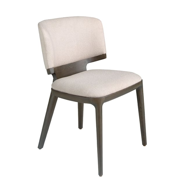 Chaise en tissu Couleur chêne frêne foncé | gris clair <span itemprop=