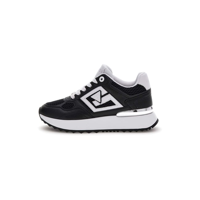 Baskets De Running Korenzo Empiècements Irisés noir <span itemprop=