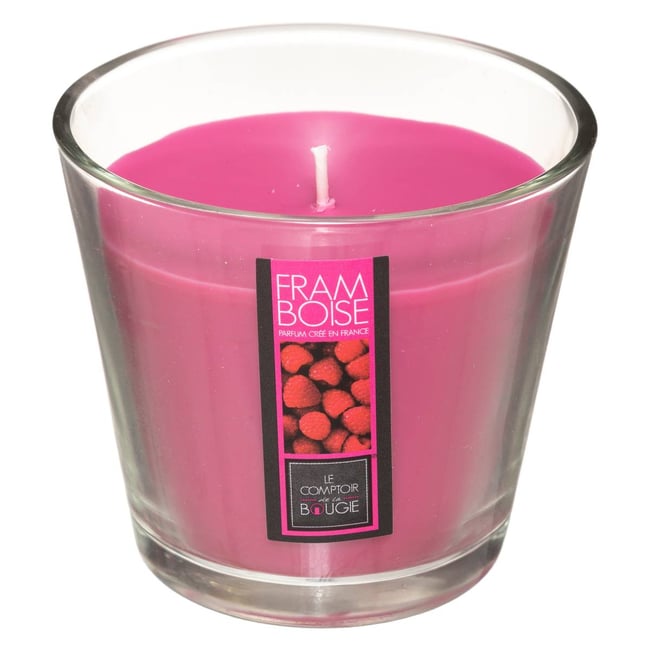 Bougie parfumée Couleur rose <span itemprop=