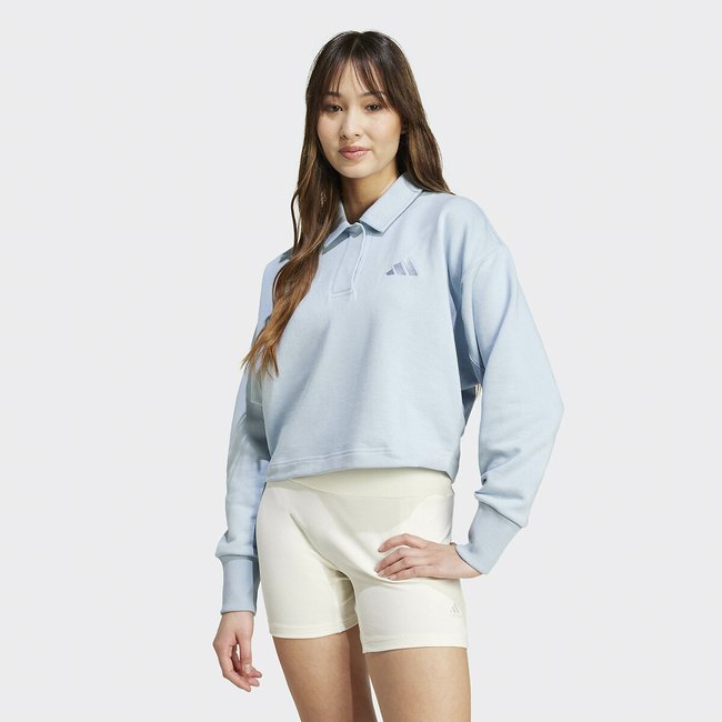 All Seazon Sweatshirt mit Polokragen blau ADIDAS SPORTSWEAR