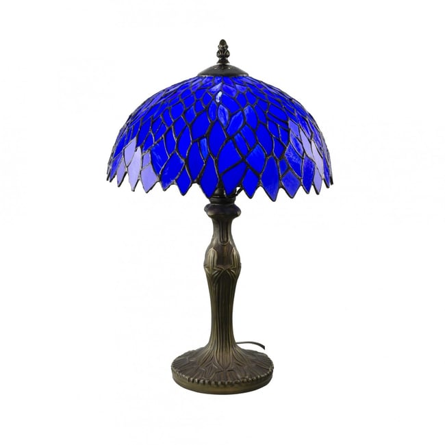 Lampe à poser moyen modèle en verre mosaïque, TIFFANY CAMILLE - C-CREATION