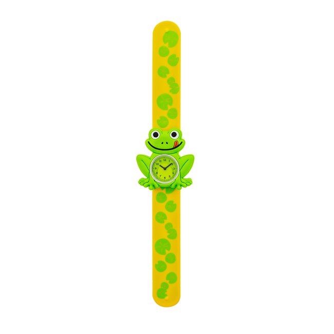 Montre slap  Funny Time frog 2 <span itemprop=