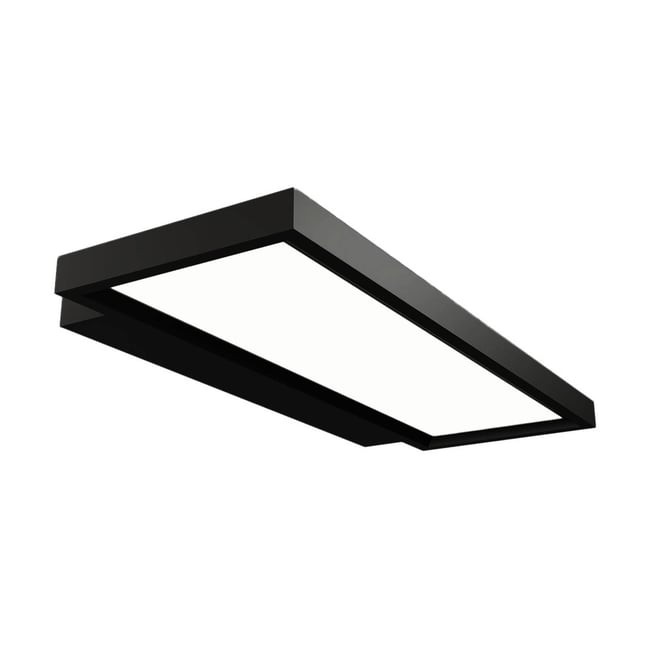 Applique  moderneLED, Rick Couleur noir, blanc <span itemprop=