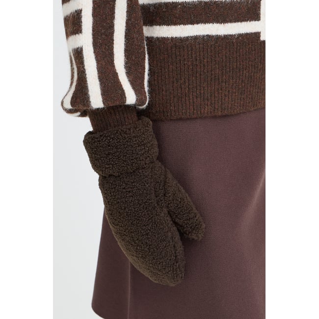 Gants marron java <span itemprop=