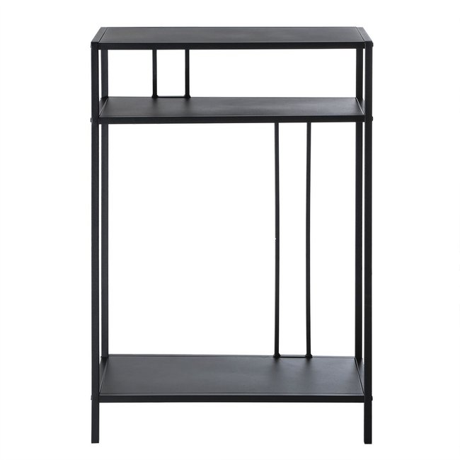 Console haute en métal OLLI Couleur noir <span itemprop=