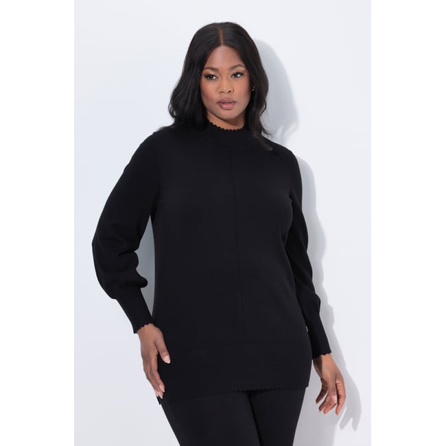 Pull à col montant et manches longues - ULLA POPKEN