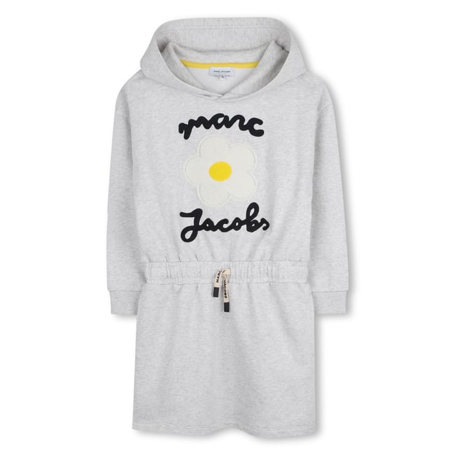 Robe à capuche gris chine clair <span itemprop=