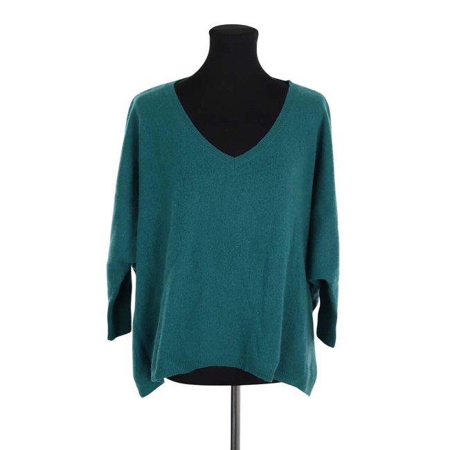 Pull en cachemire - Bon État bleu <span itemprop=