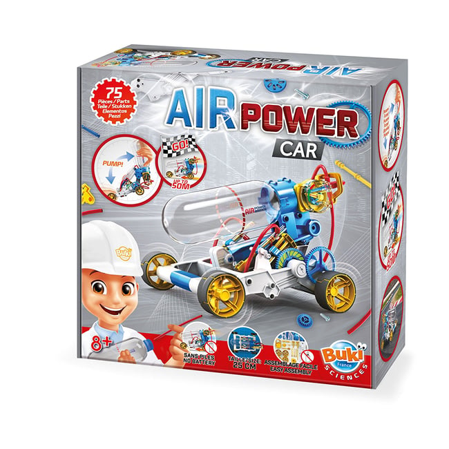 Véhicule à air bleu <span itemprop=