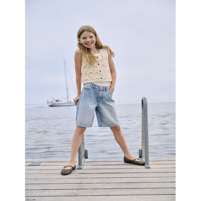 Short En Denim KOGSONNY Taille haute Regular Fit Shorts medium blue denim <span itemprop=