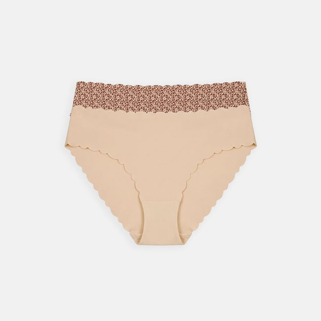 Lot de 2 culottes invisibles multicolore <span itemprop=