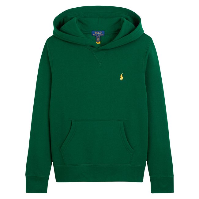 Свитшот с капюшоном зеленый POLO RALPH LAUREN