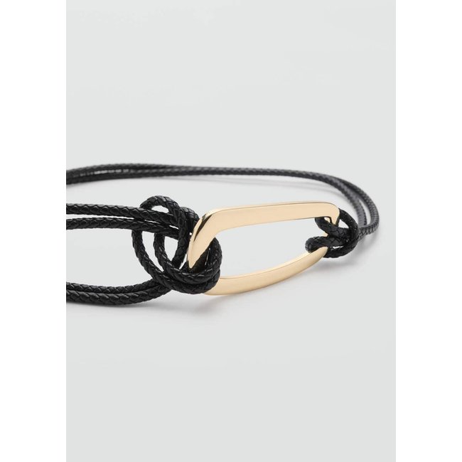Ceinture boucle ovale noir <span itemprop=