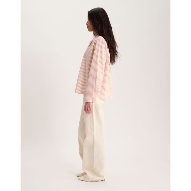 Top Noa en coton rayé <span itemprop=