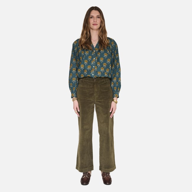 Pantalon THE FRIDA VELVET - MKT STUDIO