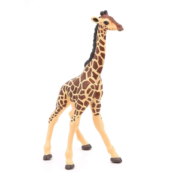 Figurine Girafon marron <span itemprop=