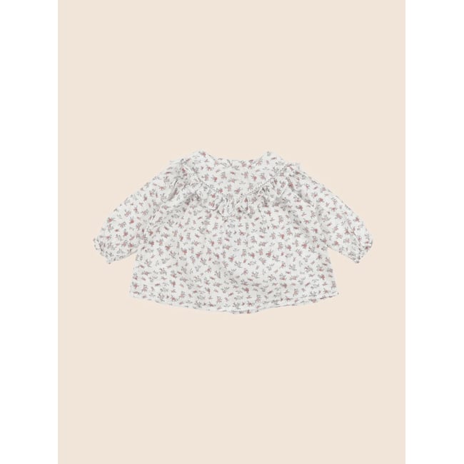 Blouse - Très bon état beige <span itemprop=