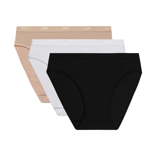 Dim Pockets Ecodim – Pacco 6 Mutandine Bikini Bambine E Ragazze In Cotone, Morbide E Confortevoli