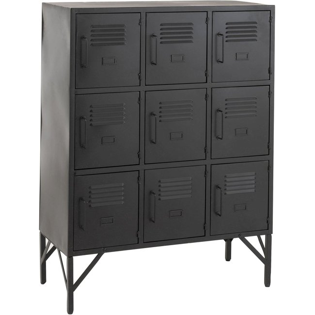 Buffet rectangulaire en fer Aurora Couleur ebène <span itemprop=