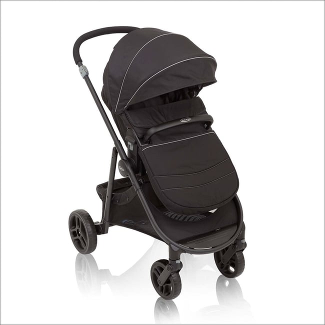 Poussette 2 en 1 nacelle Transform  noir <span itemprop=
