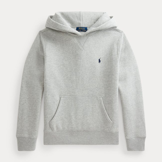 Sweat à capuche gris <span itemprop=