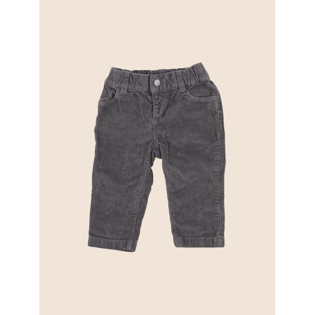 Pantalon - Très bon état gris <span itemprop=