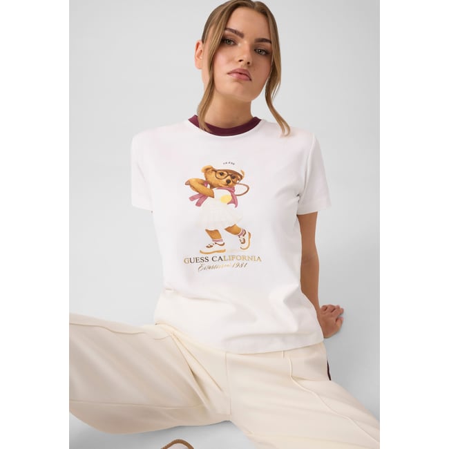 T-Shirt Imprimé blanc <span itemprop=