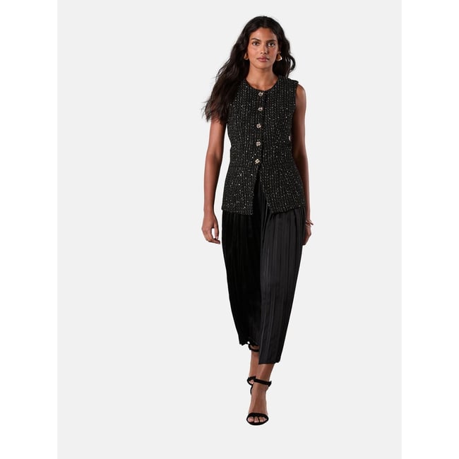 Robe gilet en tweed 2-en-1 - NEXT