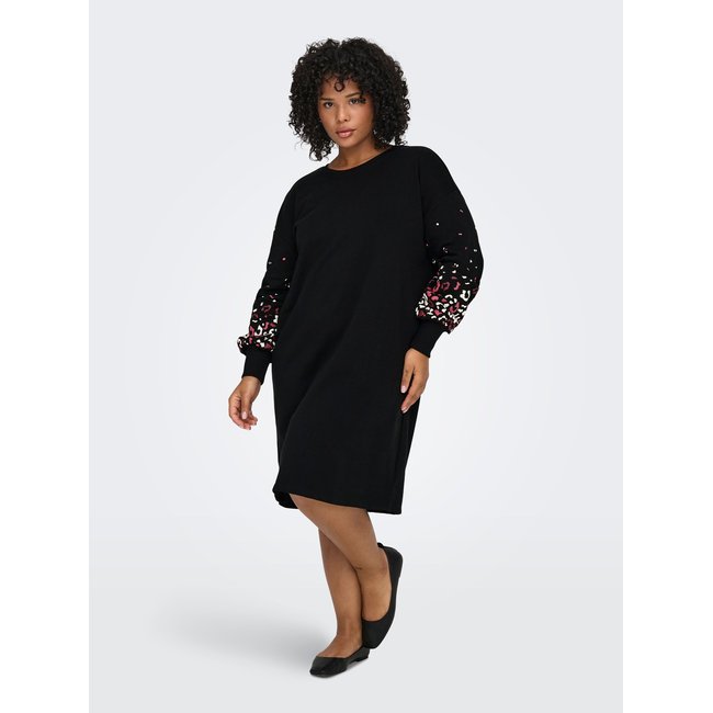 Robe Molletonnée CARBROOKE Robe courte noire - black <span itemprop=