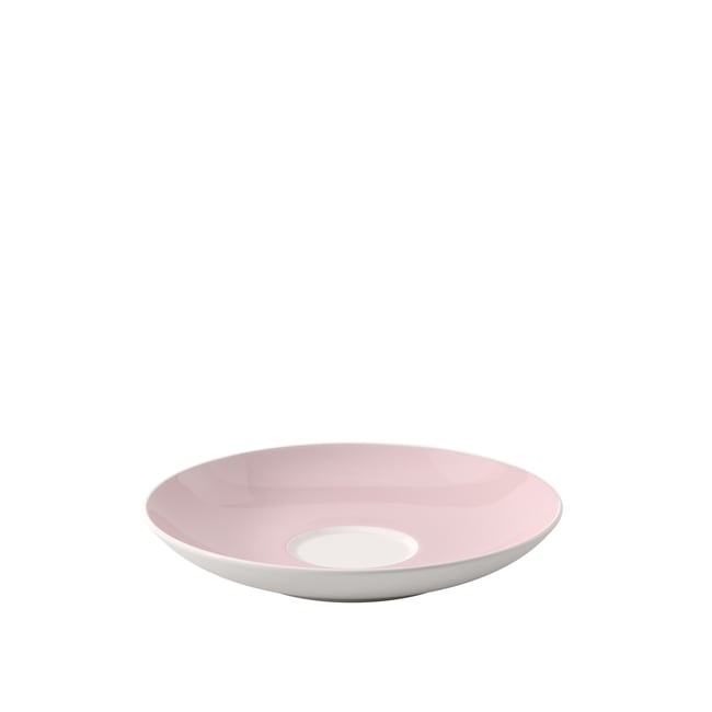 Soucoupe Tasse À Café/Thé Rose ROSE GARDEN Couleur rose pâle <span itemprop=