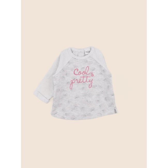 Sweat - Très bon état gris <span itemprop=