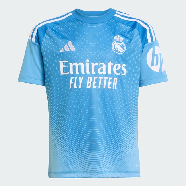 Maillot Gardien de but Domicile Real Madrid 25/26 Enfants blue burst / ray blue <span itemprop=