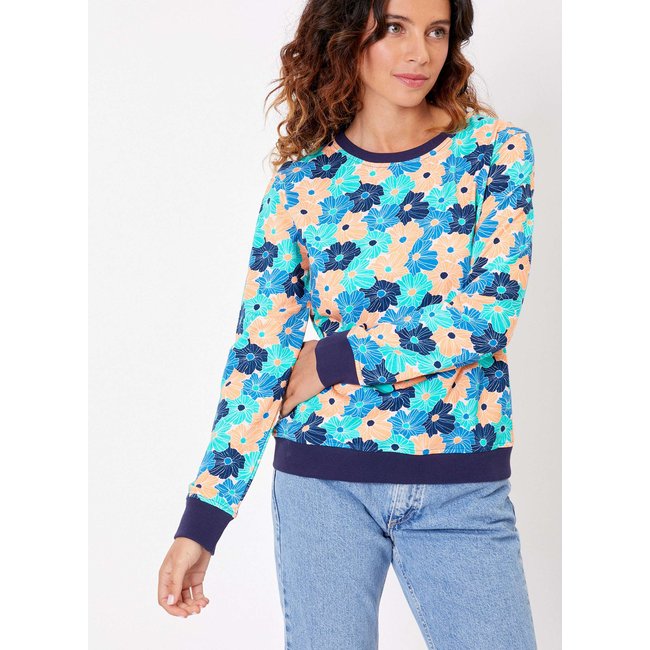 Sweat coton bio imprimé TINGRINE - LA FIANCÉE