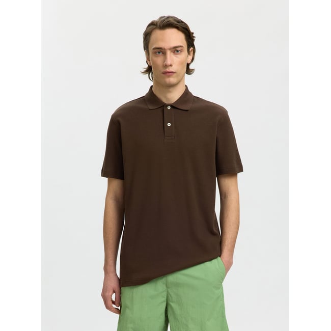 Polo marron - bracken <span itemprop=