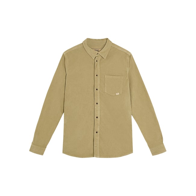 CHEMISE VELOURS BEIGE beige <span itemprop=
