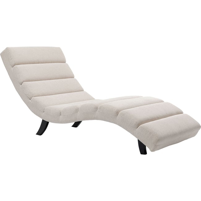 Chaise longue, BALOU beige <span itemprop=
