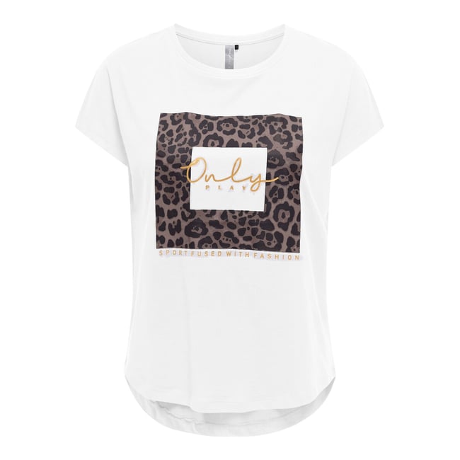 T-Shirt mit Aufdruck vorne - ONLY PLAY