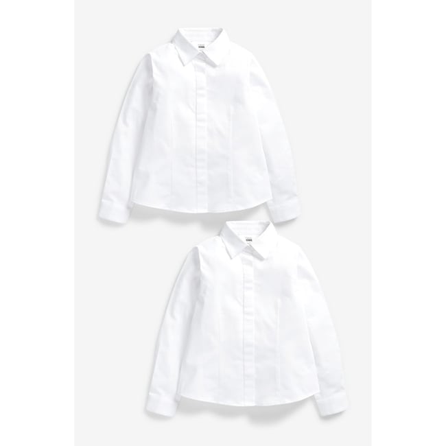 Chemise Manches Longues Enfant Uni - Garçon Et Fille - Boutons, Tendance - 13