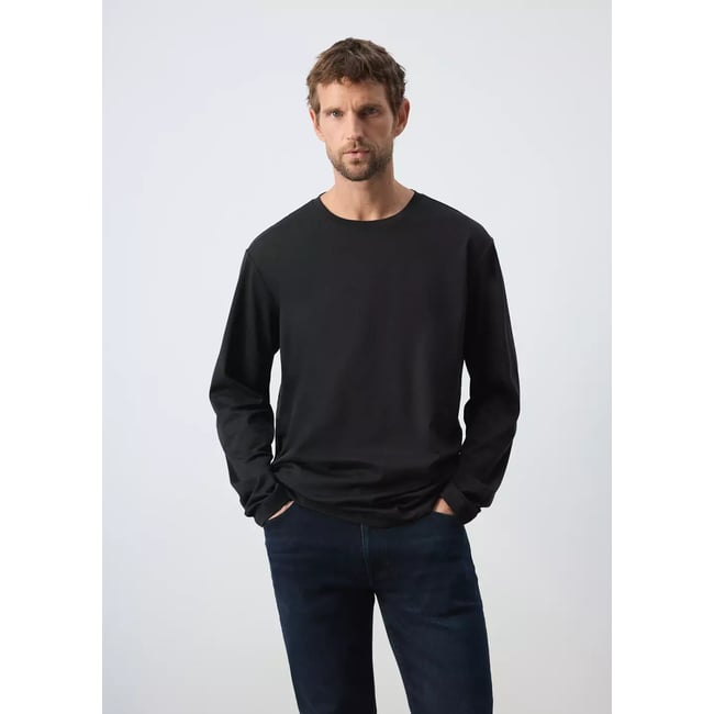 T-shirt 100 % coton regular-fit - MANGO MAN