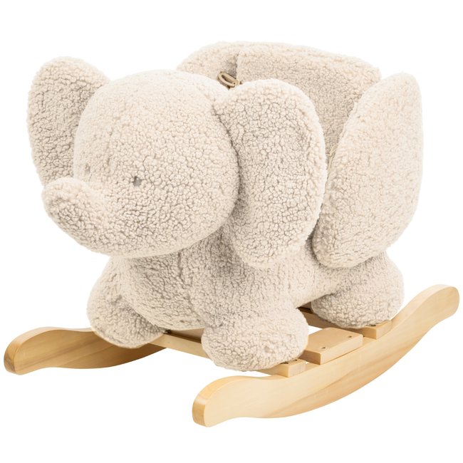 Bascule Teddy Lapidou Eléphant beige <span itemprop=