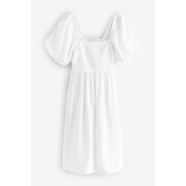 Robe midi à épaules dénudées - NEXT