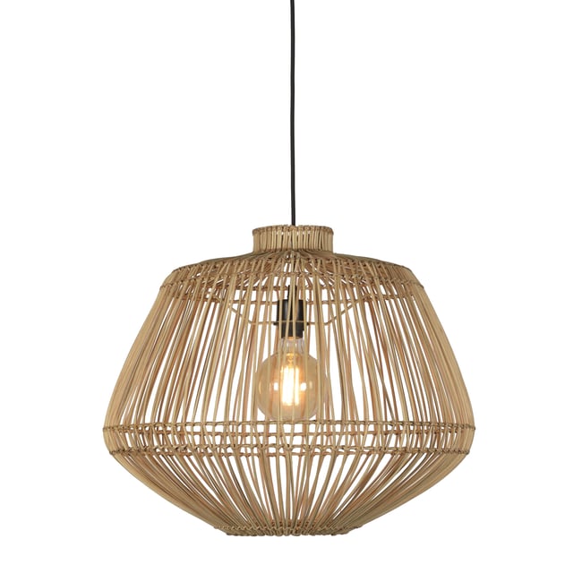 Suspension Rotan MADAGASCAR Couleur naturel <span itemprop=