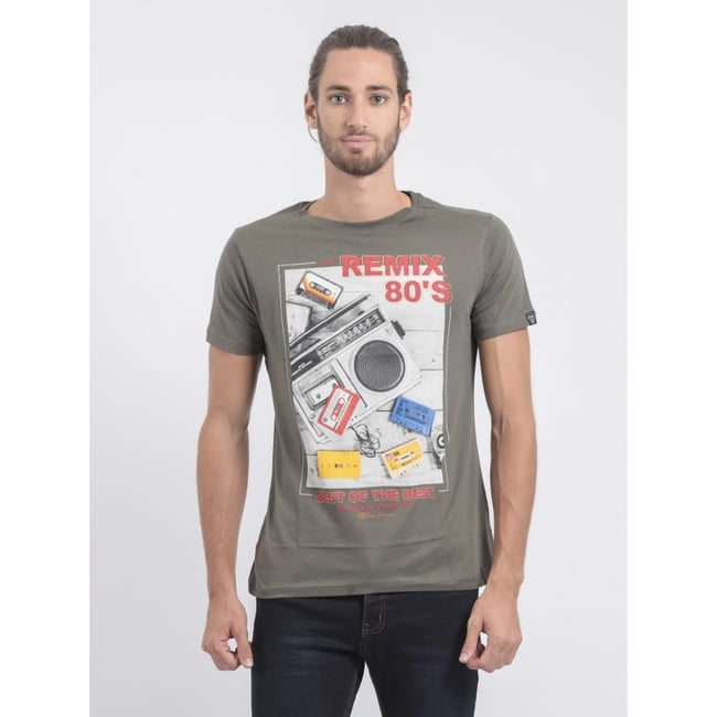 T-shirt Col Rond Pur Coton Jamix - RITCHIE