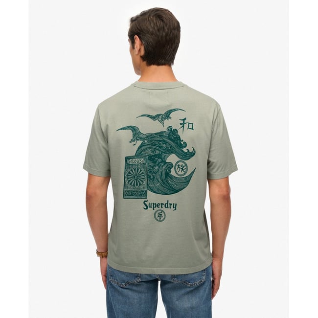 T-Shirt Ample Tokyo Narrative - SUPERDRY